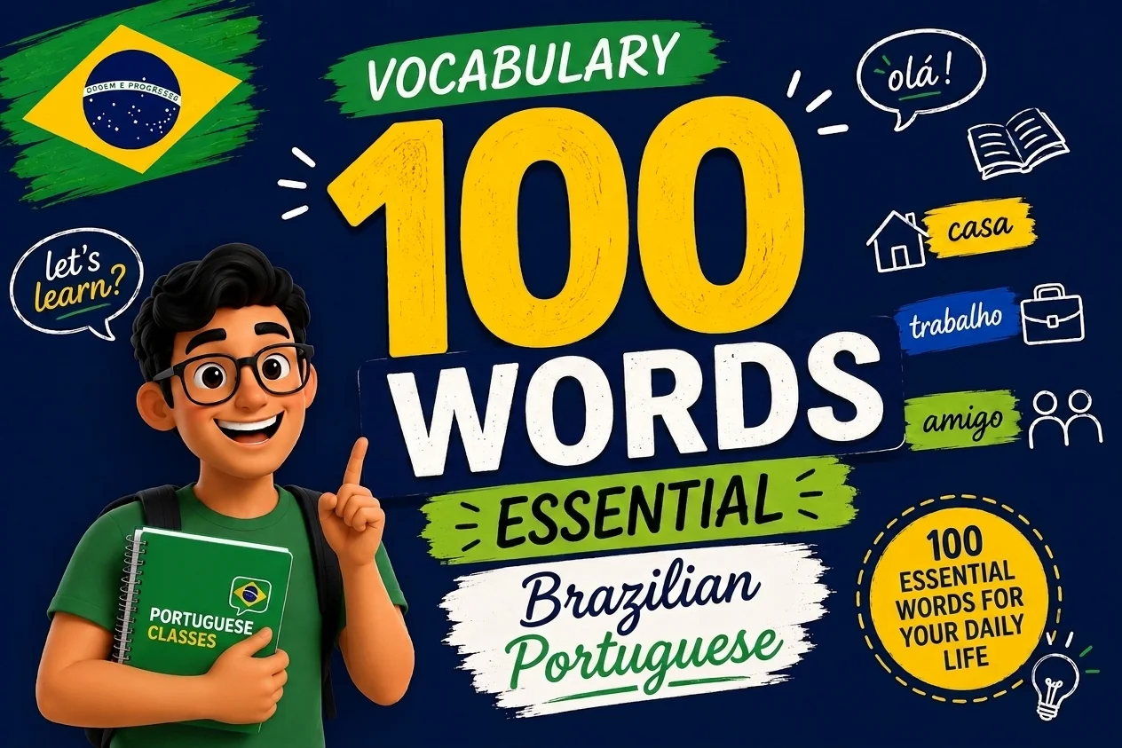 100 Essential Portuguese Words to Start Speaking Today