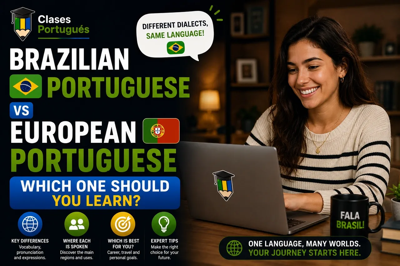 Brazilian Portuguese vs European Portuguese: Which Should You Learn?