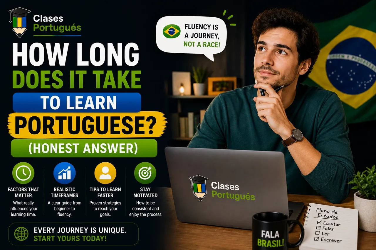 How Long Does It Take to Learn Portuguese? (Honest Answer)