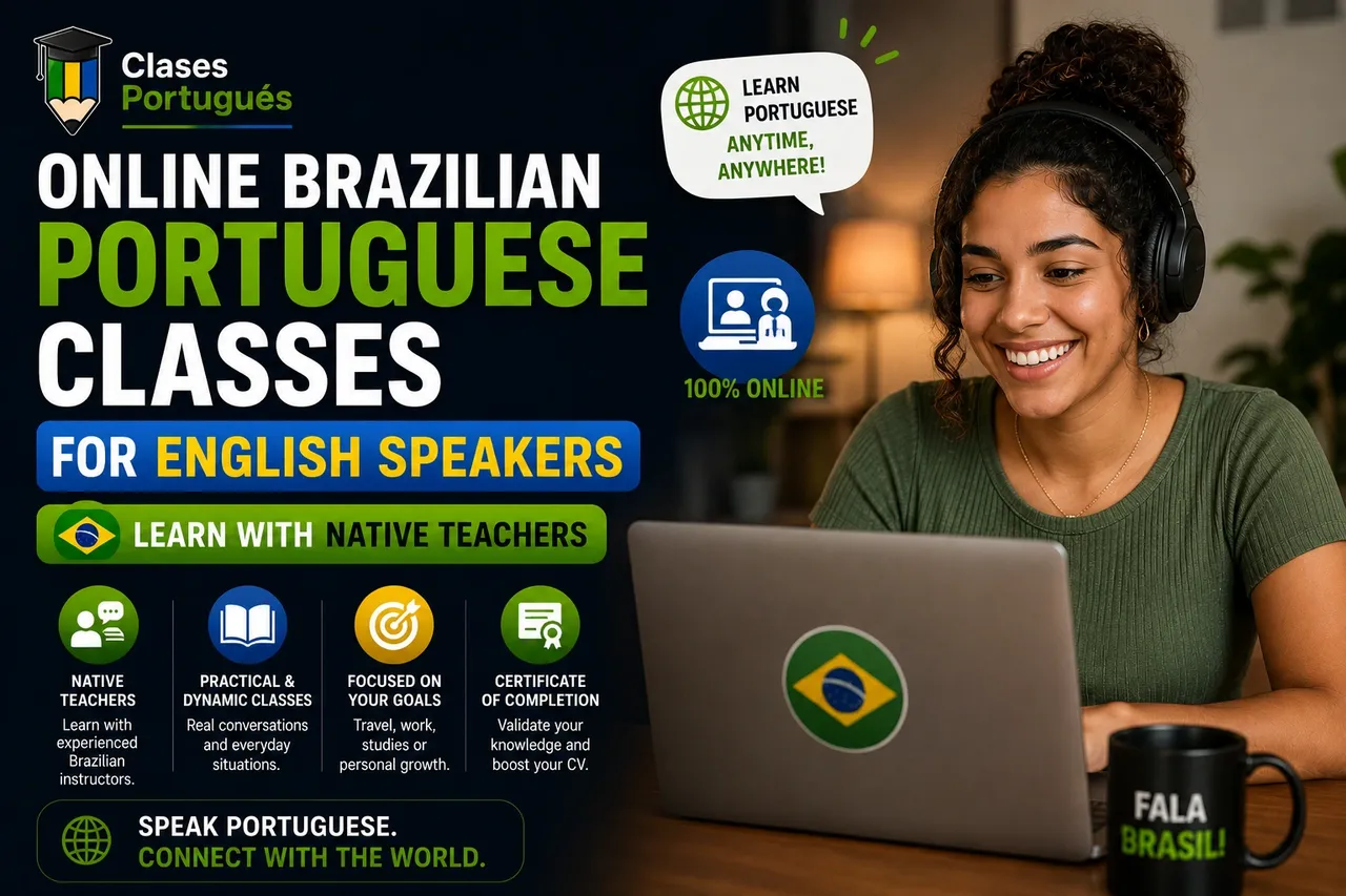 Where to Take Online Brazilian Portuguese Classes for English Speakers?